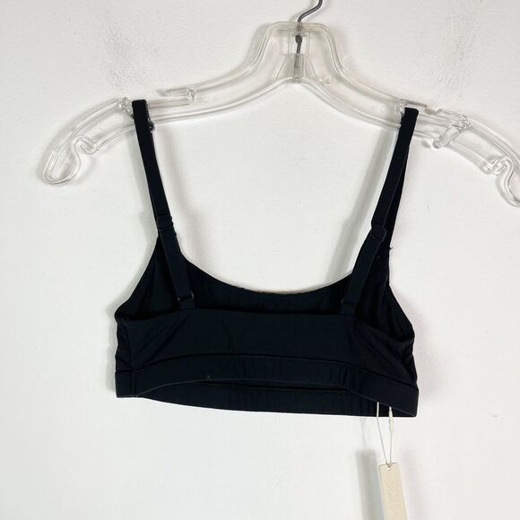 Skims NWT Fits Everybody Scoop Bralette Black Size XXS (259) - Picture 4 of 7